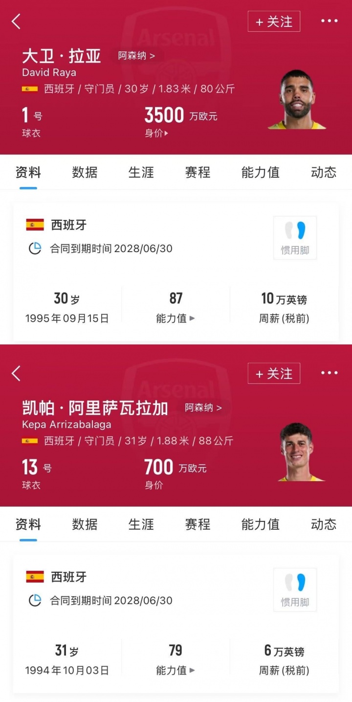 阿尔特塔谜语回应门将人选 拉亚凯帕均符合条件 阿尔特塔谜语回应门将人选 拉亚凯帕均符合条件